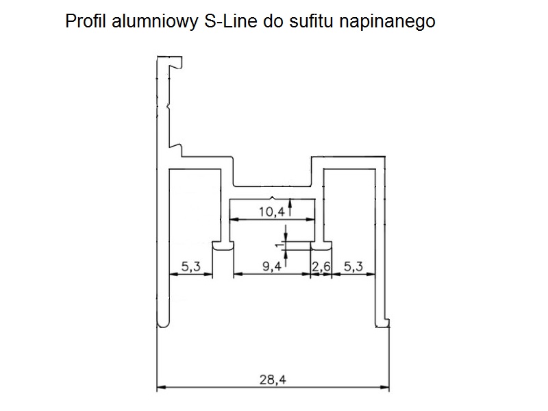 Rysunek profilu S-Line