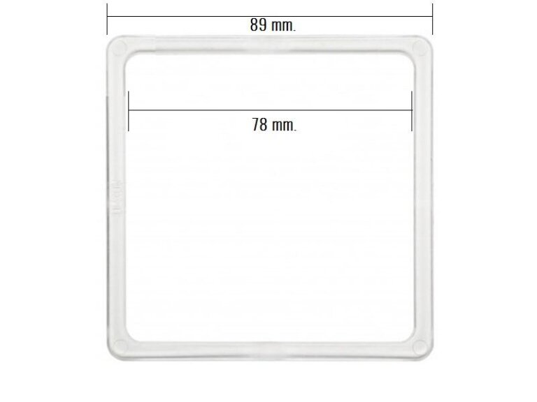 Termo kwadrat 78 x 78 mm.