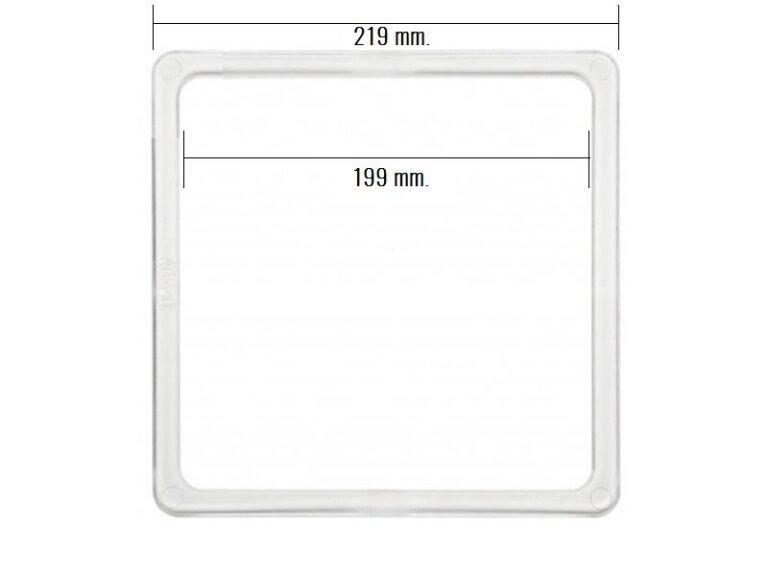 Termo kwadrat 199 x 199 mm.