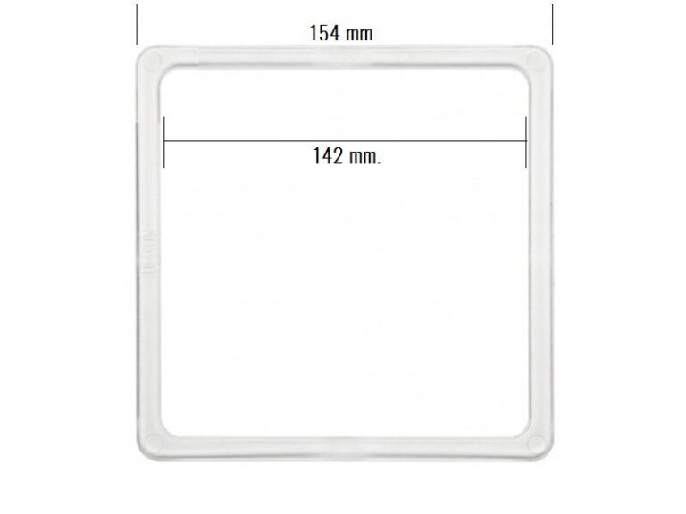 Termo kwadrat 142 x 142 mm.