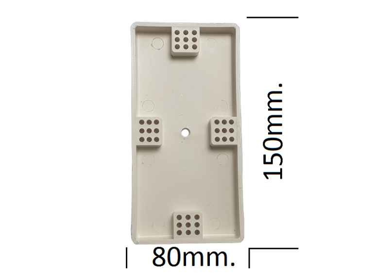 Platforma prostokatna 80x150mm