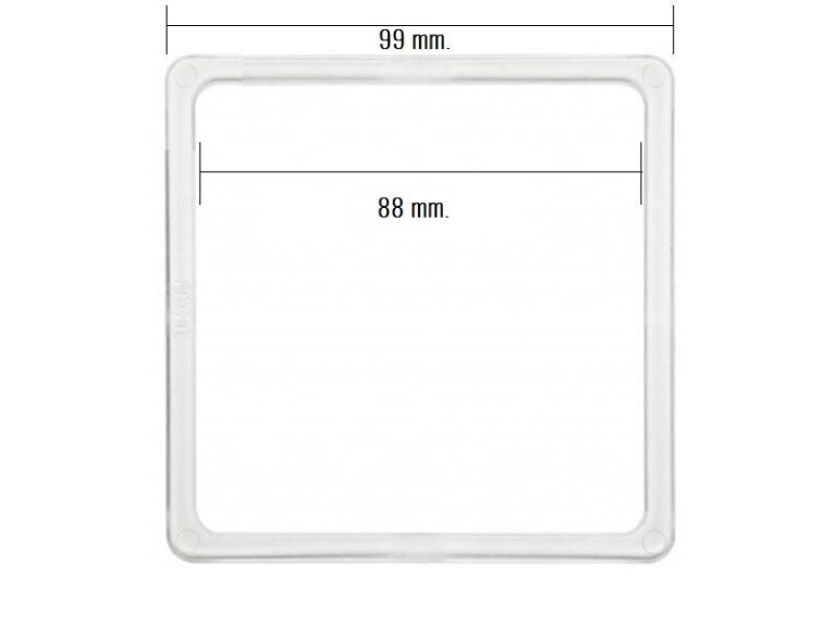 Termo kwadrat 88 x 88 mm.