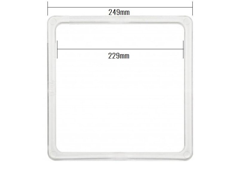 Termo kwadrat 229 x 229 mm.