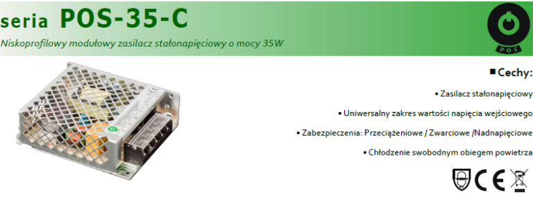 Zasilacz POS 35W 24V